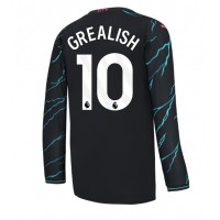 Camiseta Manchester City Jack Grealish #10 Tercera Equipación 2023-24 manga larga